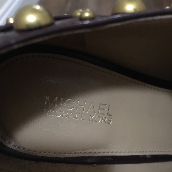 MICHAEL KORS Platform Heels tassels Studded Size 8 - Picture 3 of 5